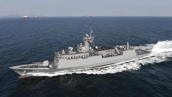La fragata Chungbuk de Corea del Sur (EFE)