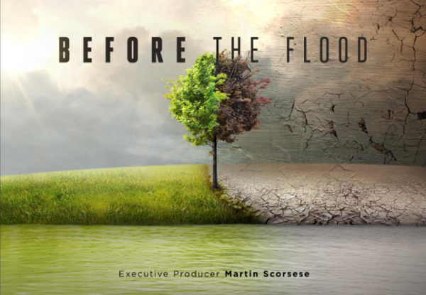 Se espera que ‘Before The Flood Poster’ entre en la carrera por el Oscar (National Geographic)