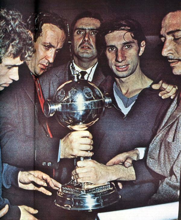 Bilardo campen como jugador con Estudiantes