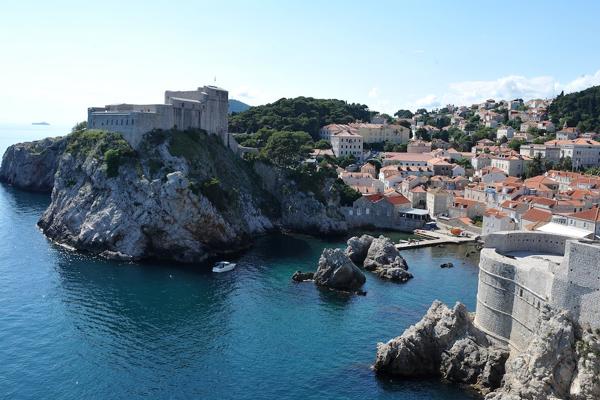 El casco antiguo de Dubrovnik, en la costa adriática en el sur de Croacia (ELVIS BARUKCIC/AFP/Getty Images)