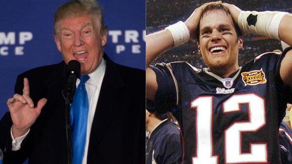 Donald Trump afirmó que Tom Brady lo votó (Reuters)