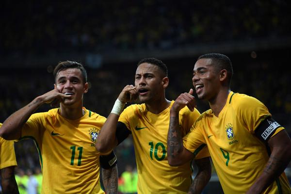 Brasil continúa invicto como local en los juegos por Eliminatorias