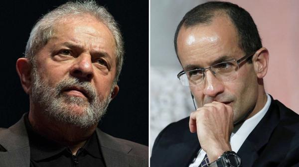 El ex presidente Lula da Silva y Marcelo Odebrecht, CEO de la constructora