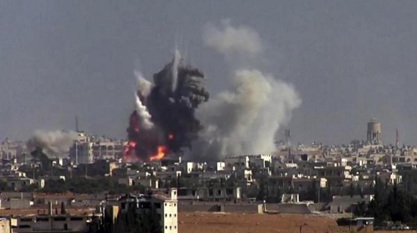 Explosión en Alepo (AP)