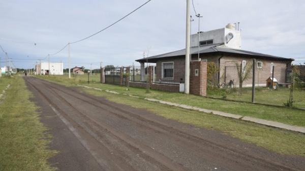La casa donde ocurrió el crimen de la joven de 33 años (Gentileza La Capital)
