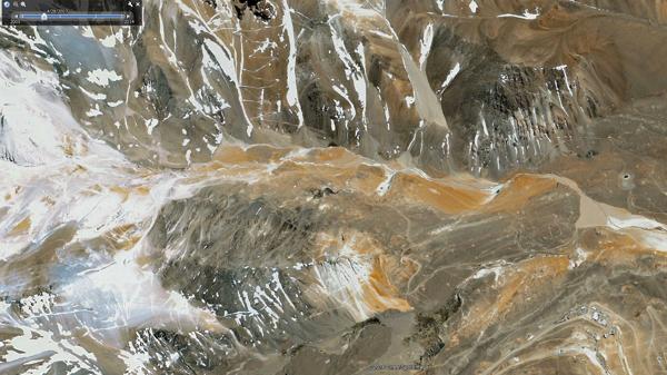 Vista satelital del túnel (TNRB)