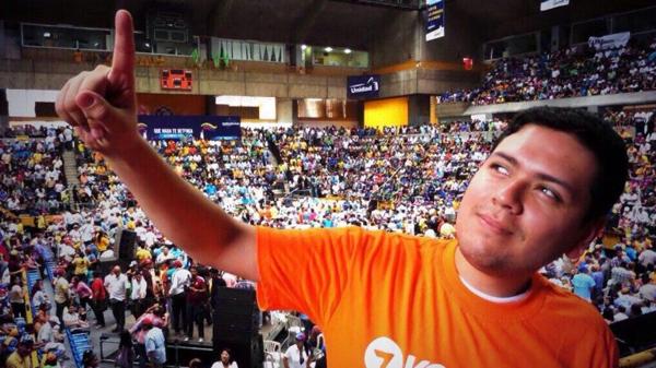 Rosmit Mantilla, activista de los derechos LGBT, fue detenido el 2 de mayo de 2014 en su casa de Caracas