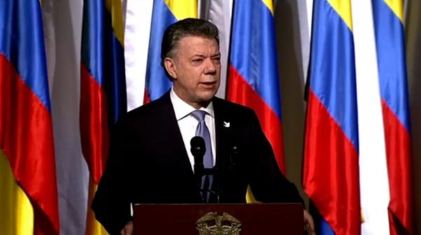 Juan Manuel Santos, presidente de Colombia