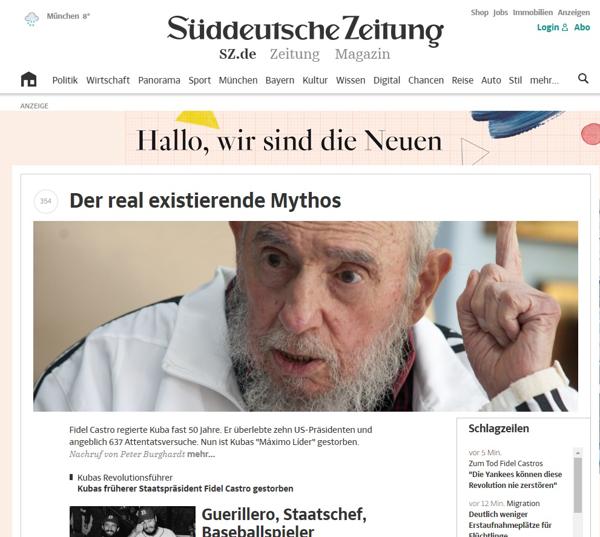 (Suddeutsche Zeitung, Alemania)