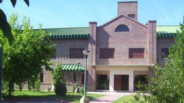 La entrada del Instituto, ubicado en Luján de Cuyo