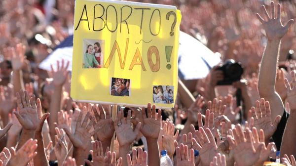 Manifestación en contra del aborto (AP)