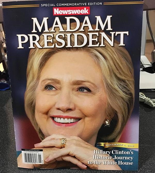 La portada de la edición de Newsweek que se llegó a vender en eBay por 200 dólares