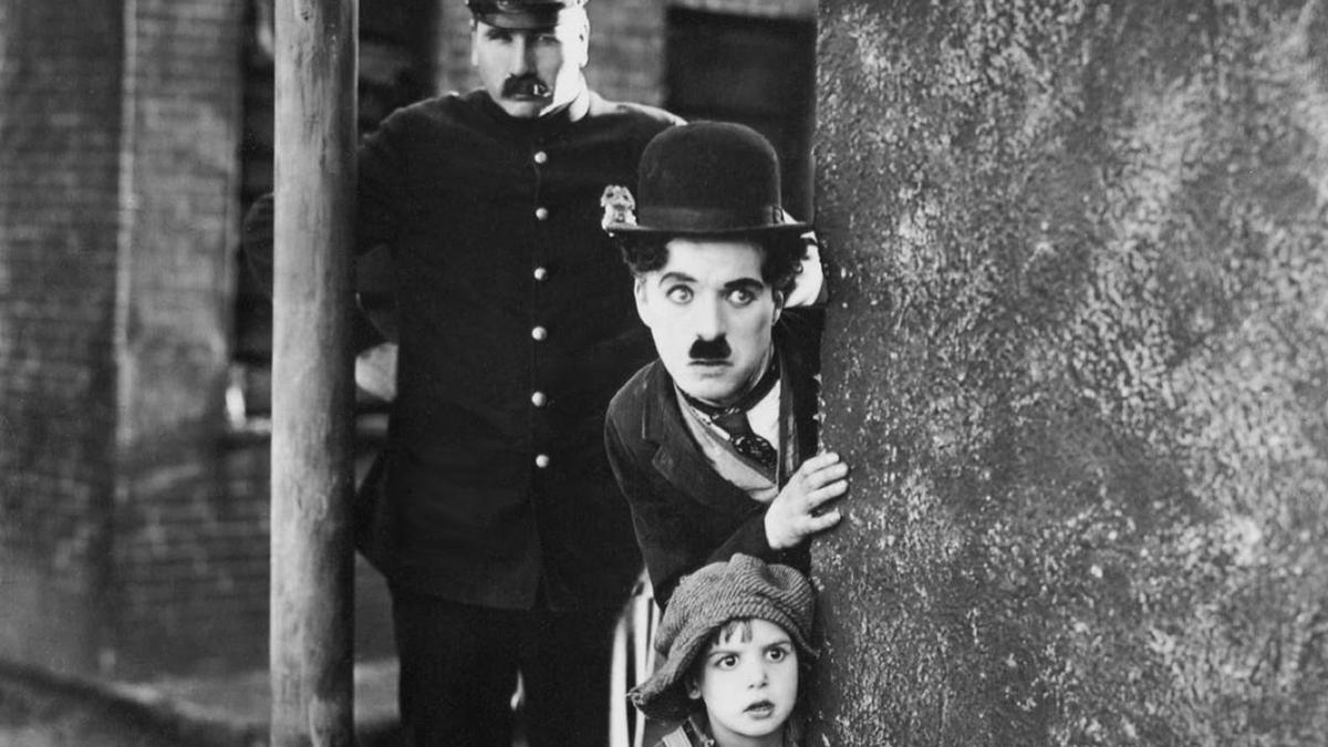 Charles Chaplin en “The Kid”