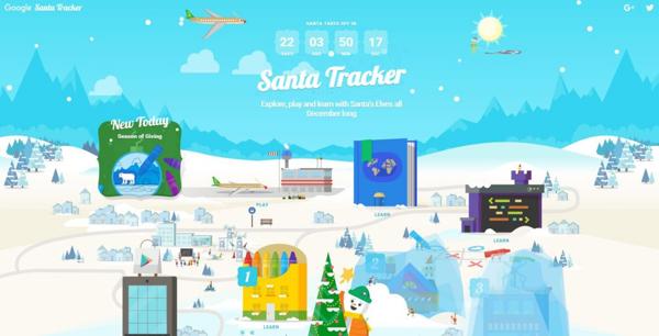 En Santa Tracker se pueden rescatar regalos, conocer el mundo de ‘Santa Claus’ y hasta cambiarle el look