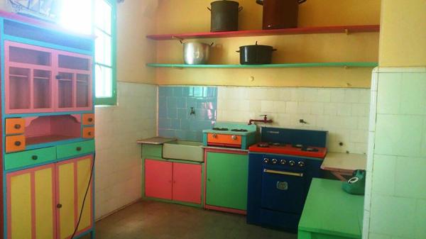 La cocina de Quinquela Martín, con los colores de La Boca