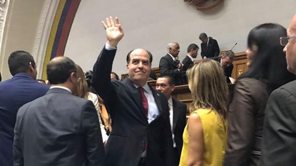 Julio Borges asumió como presidente de la Asamblea Nacional