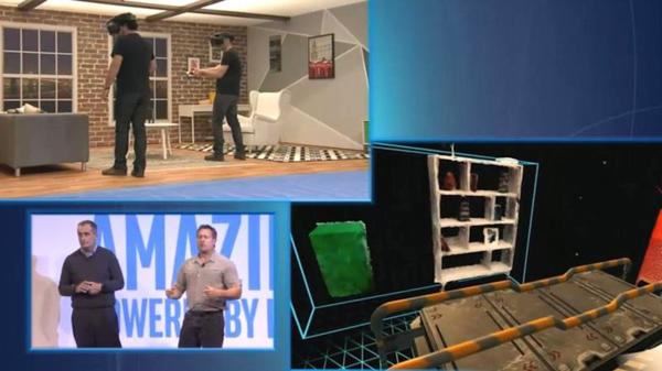 Intel propone una “realidad fusionada” mediante la cual se podrán eliminar, por ejemplo, muebles de la casa que no colaboran en la creación del escenario perfecto para un juego de realidad virtual