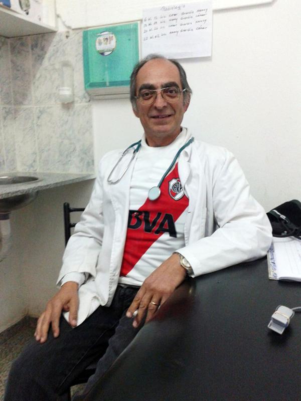 Es fanático de River, pero no pudo ver la final de la Copa Argentina (El Federal Online).