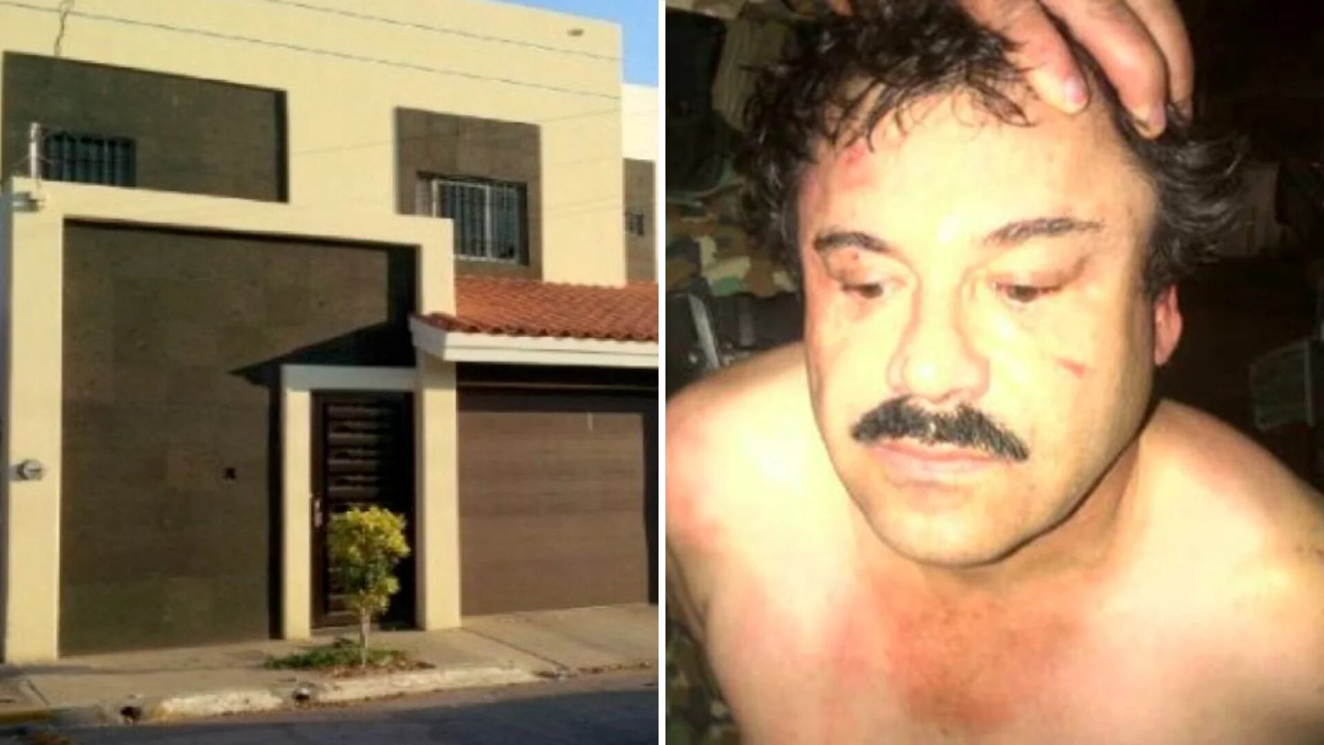 Casa en la que ubicaron a Joaquín "El Chapo" Guzmán en 2014. (Twitter/@keegan_hamilton)