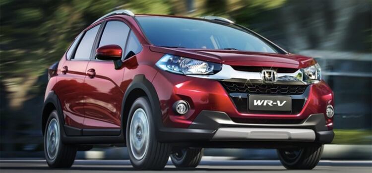El WR-V es el más compacto de todos, la propuesta más económica de Honda.