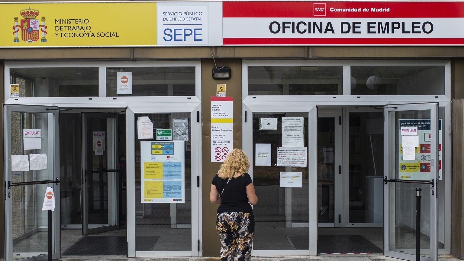 El SEPE gestiona el subsidio para mayores de 52 años. (Alejandro Martínez Vélez / Europa Press)