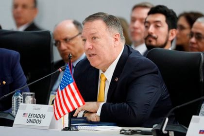 El secretario de Estado de EEUU, Mike Pompeo (EFE/Mauricio Dueñas Castañeda/Archivo)