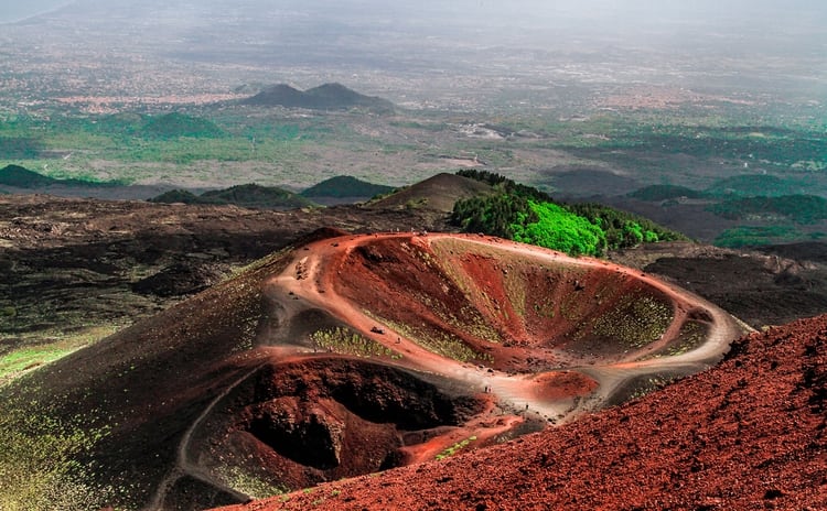El volcán Etna, en todo su esplendor