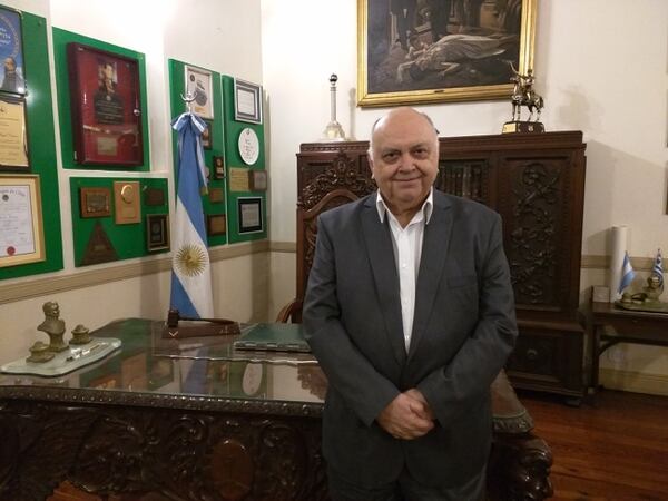 Ángel Jorge Clavero, actual Gran Maestre de la Argentina