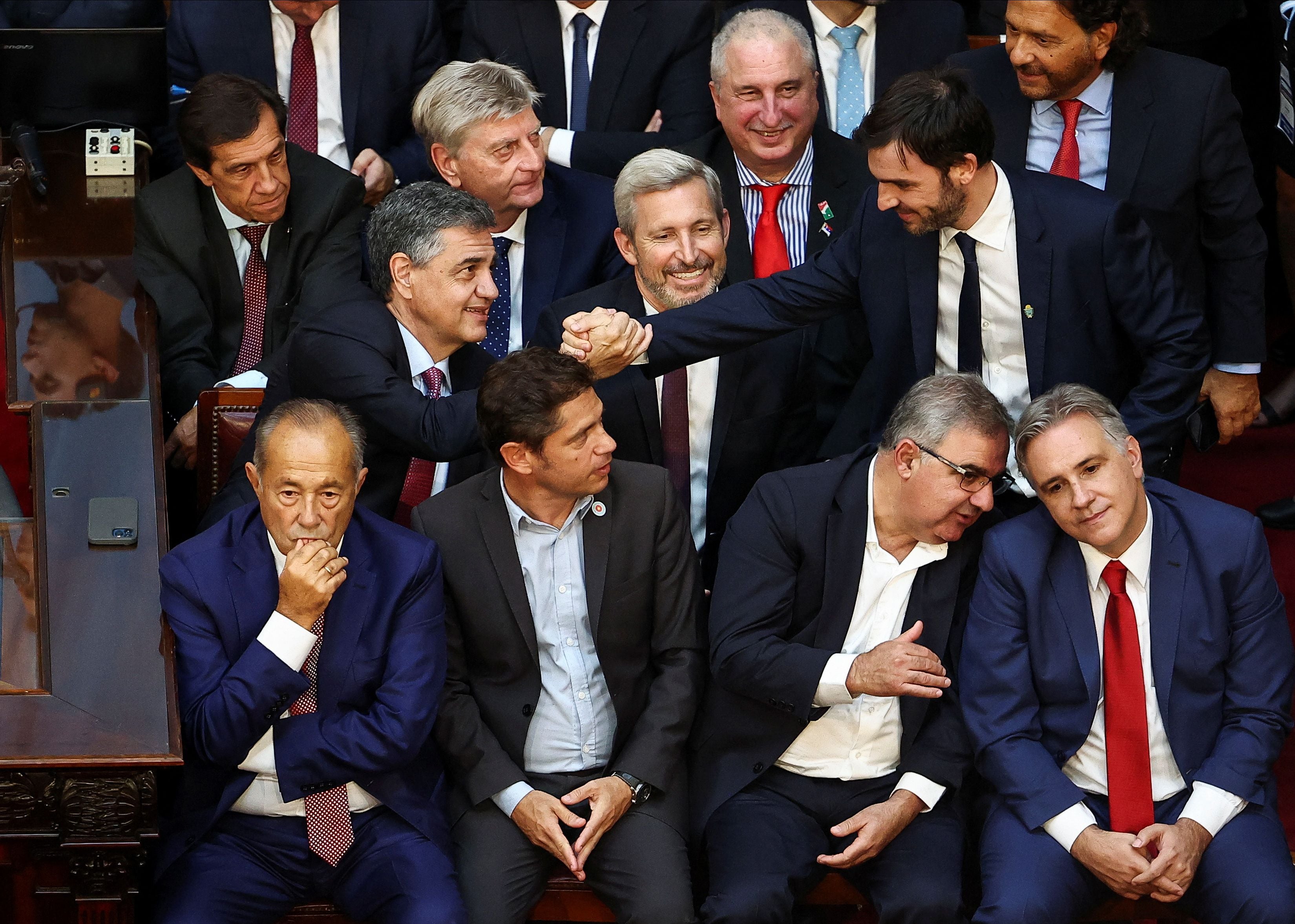 Los gobernadores en el discurso de apertura de sesiones ordinarias - REUTERS/Agustin Marcarian