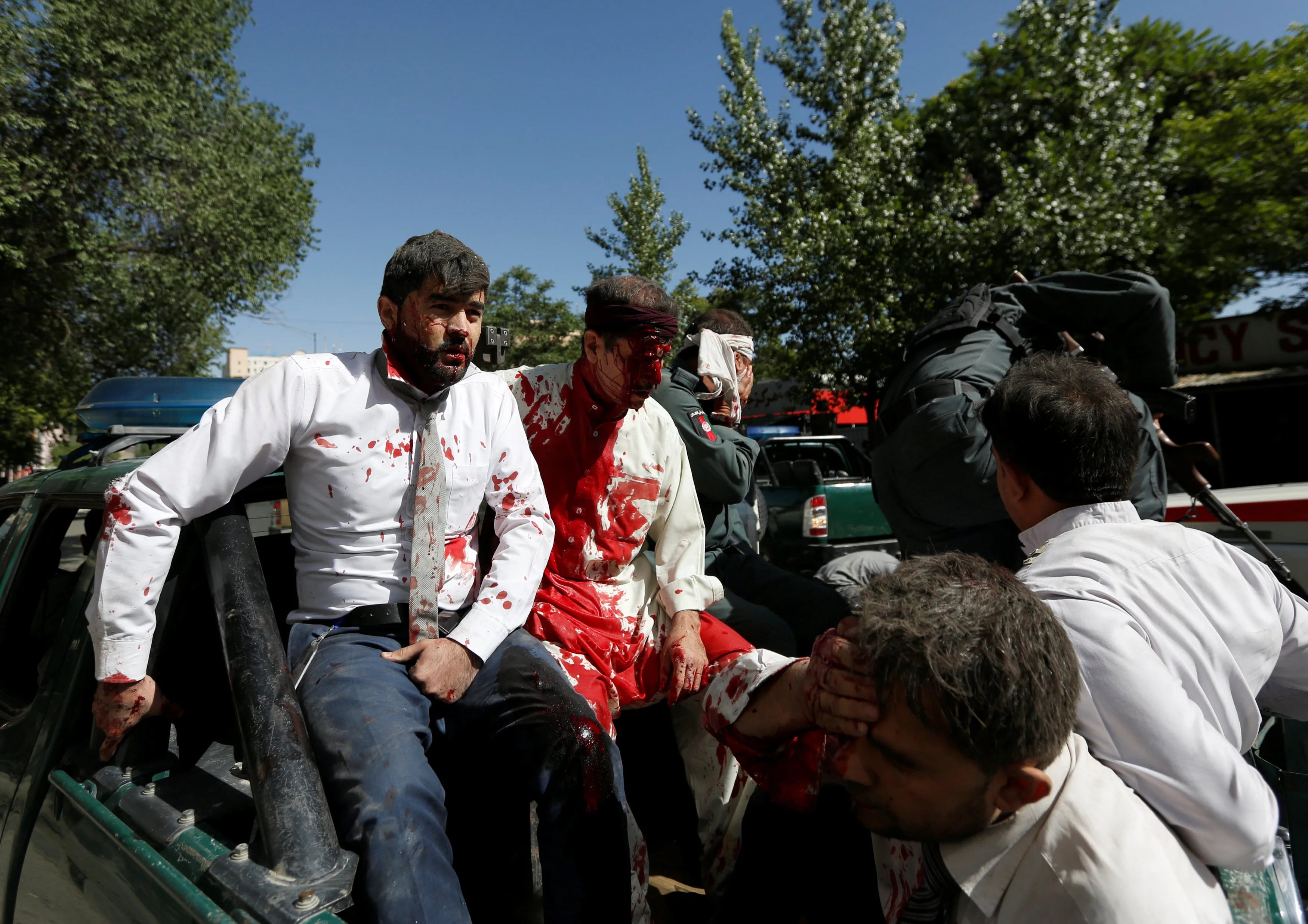 La explosión afectó una zona de oficinas gubernamentales y de embajadas en Kabul (Reuters)