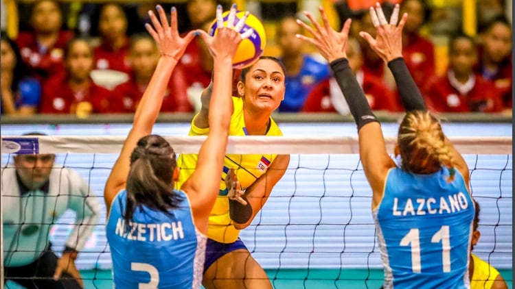 Las Panteras estarÃ¡n en los Juegos OlÃ­mpicos otra vez luego estar en RÃ­o 2016 (Twitter: @Voley_FeVA)