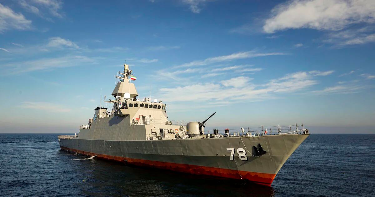 Il regime iraniano ha aggiunto una nave da guerra avanzata alla sua flotta nel Mar Caspio