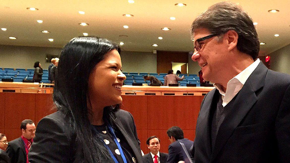 Chávez se desempeñó en la ONU hasta enero de este año