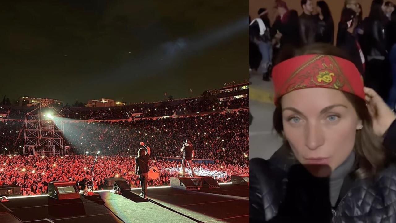 Ni la fama pudo salvarla: Ludwika Paleta no logró entrar al concierto de Guns N’ Roses y exhibió su molestia (Fotos: Instagram/@ludwika_paleta/@gunsnroses)
