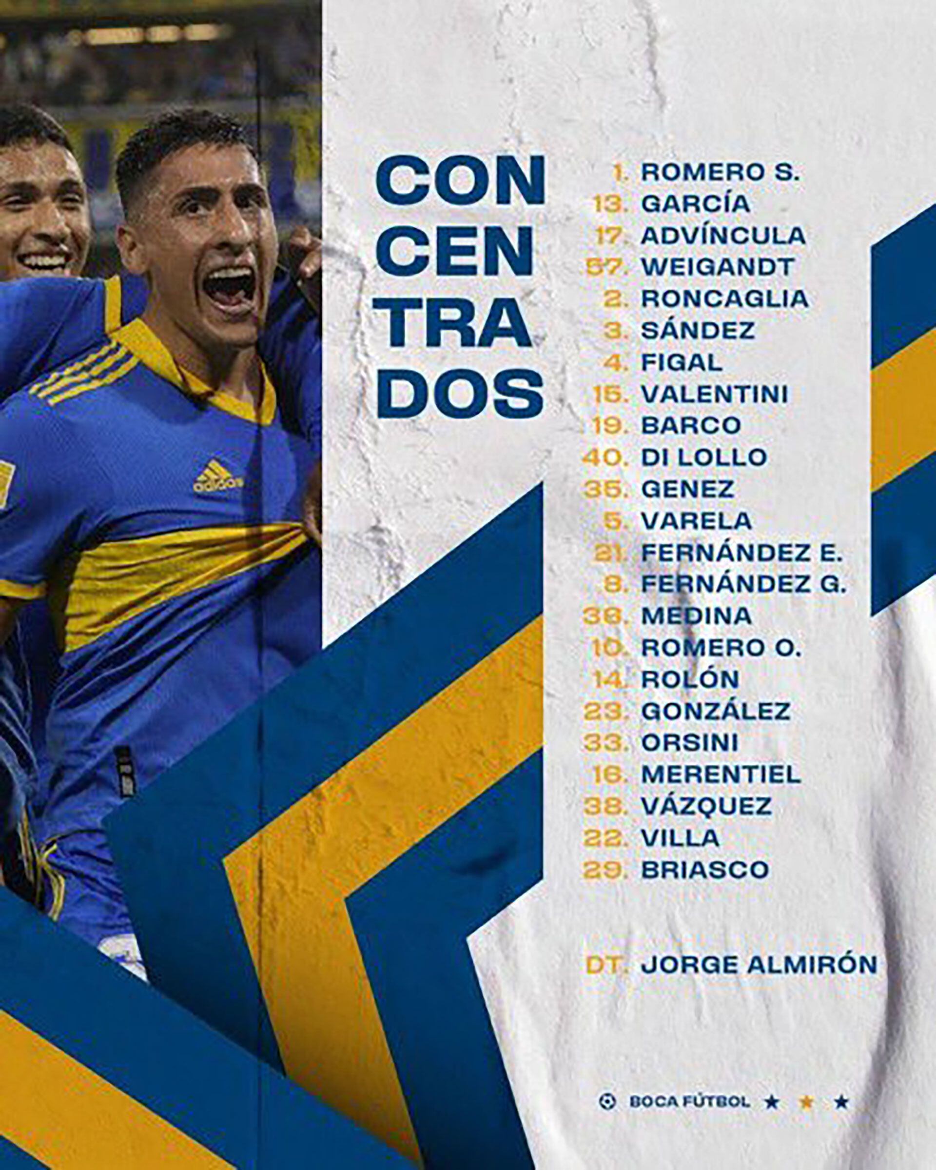 Concentrados Boca Juniors