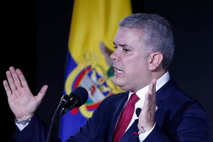 En la imagen el presidente de Colombia, Iván Duque. EFE/Mauricio Dueñas Castañeda/Archivo 