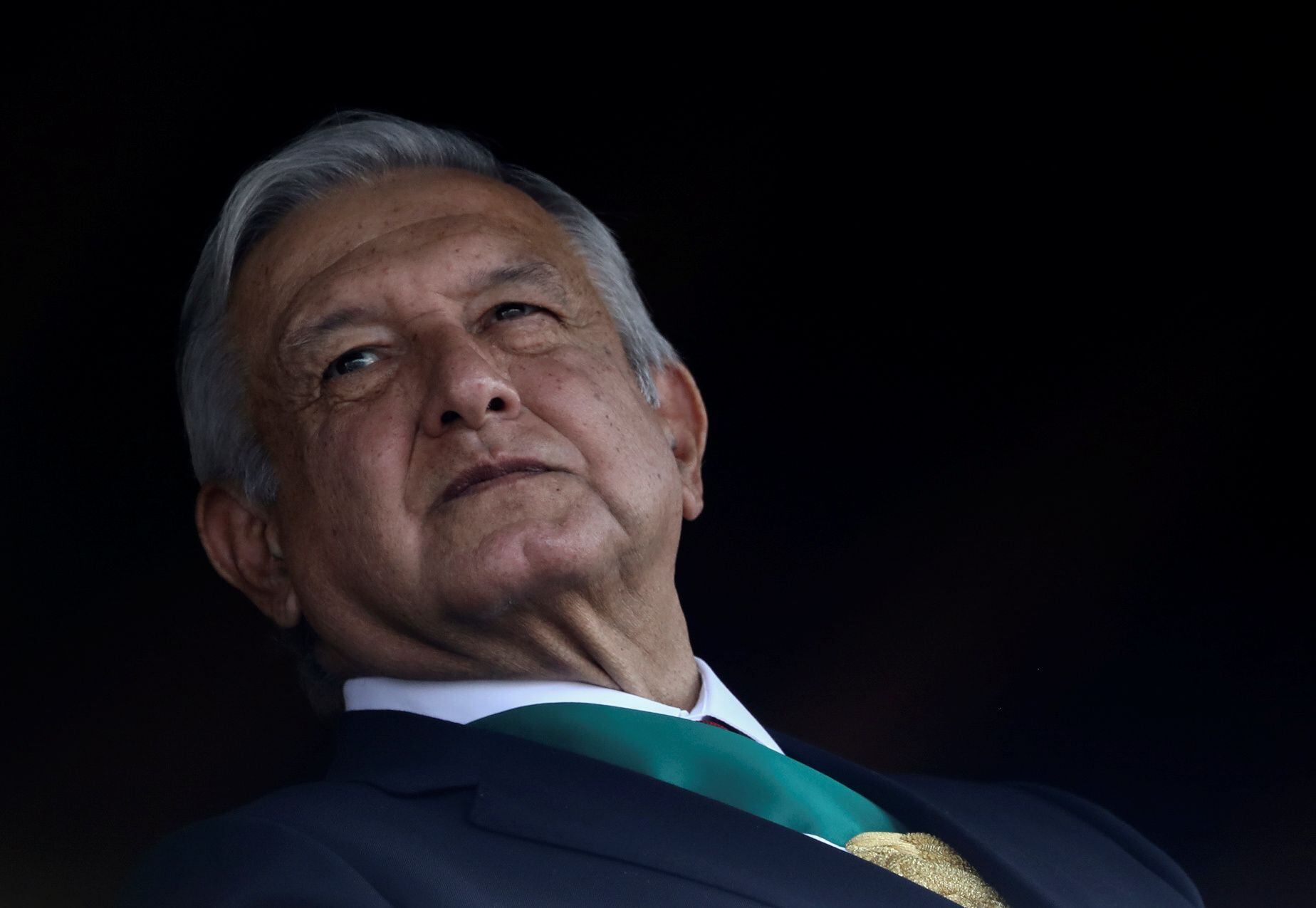 Calderón tachó a López Obrador como un aspirante a dictador. (REUTERS/Edgard Garrido)