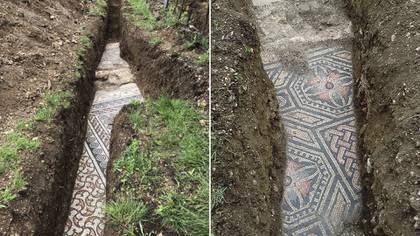 Mosaicos romanos en Verona. Foto: Comuna de Negrar di Valpolicella