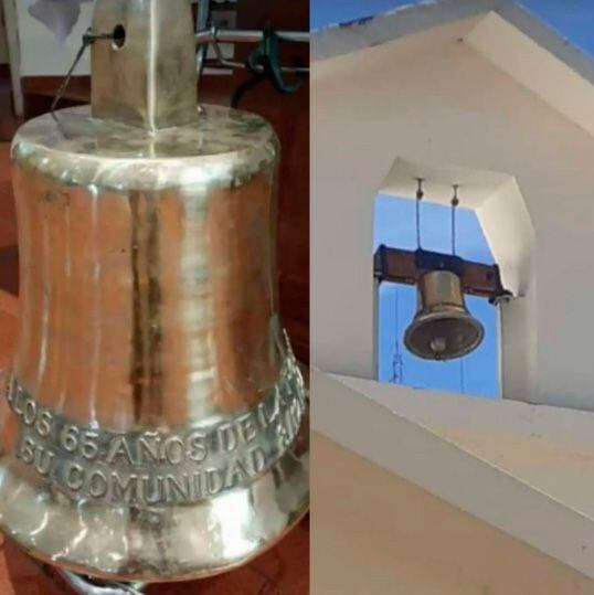 La campana robada. (Foto: redes sociales)