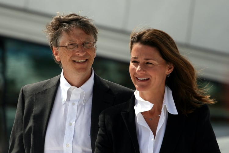 Bill y Melinda Gates. Foto: Instagram