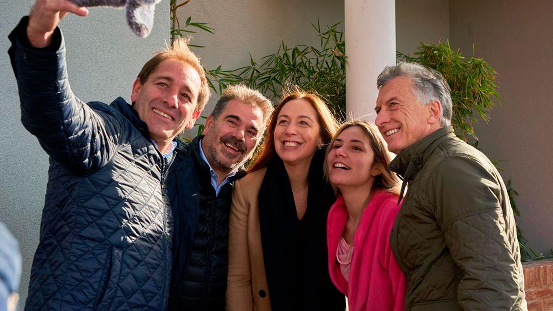 Mauricio Macri recorrió La Plata con María Eugenia Vidal, Cristian Ritondo y Julio Garro