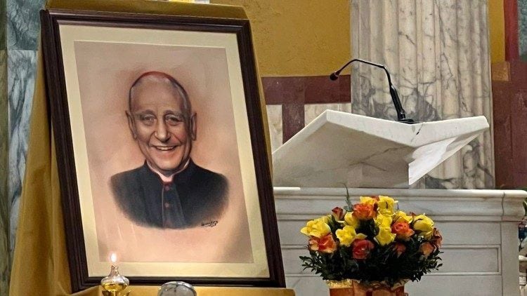 Imagen de la Misa por el 25 aniversario del fallecimiento del Venerable Cardenal Pironio. (Vatican News)