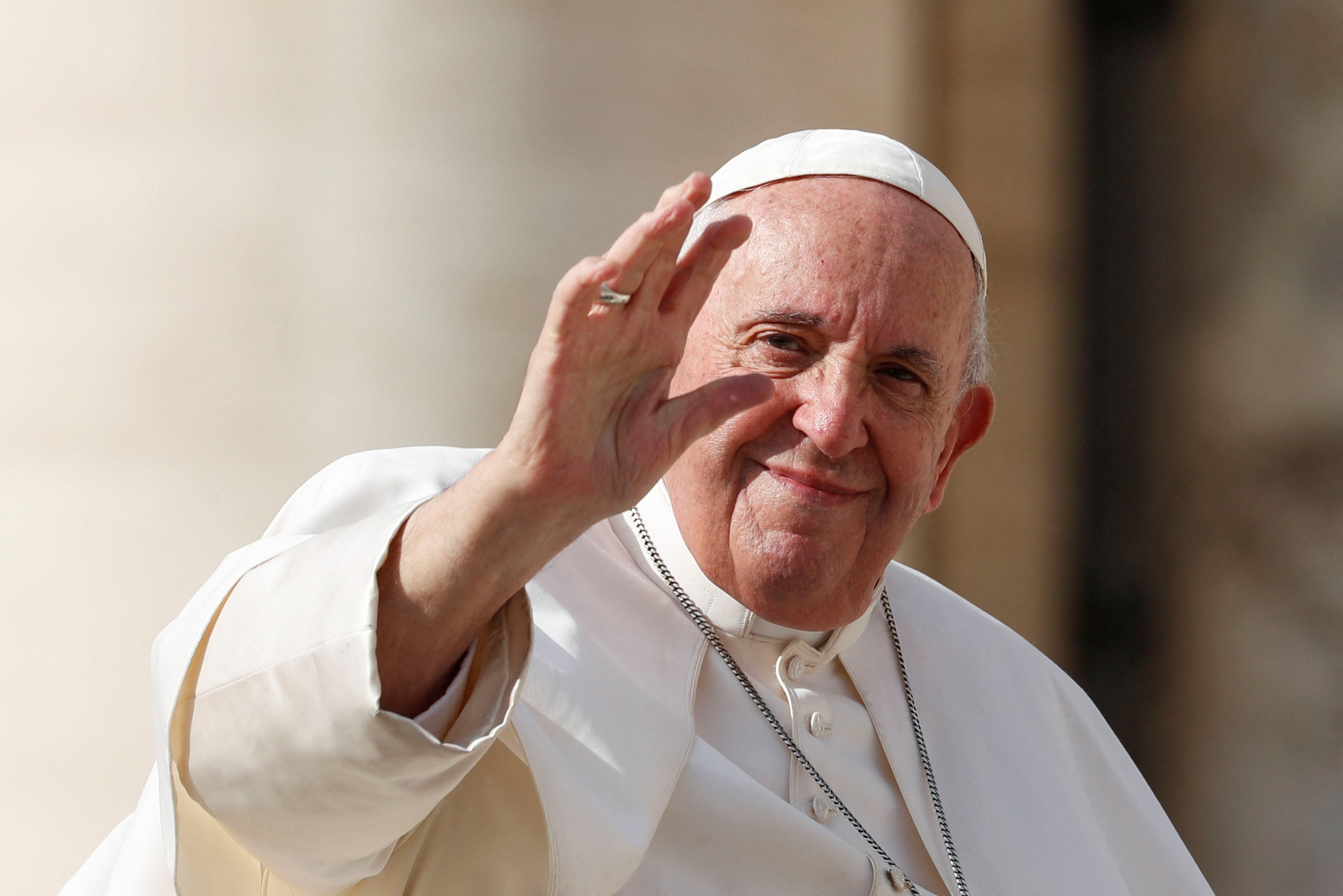 El papa Francisco asiste a la audiencia general semanal en el Vaticano, el 26 de octubre de 2022. REUTERS/Remo Casilli