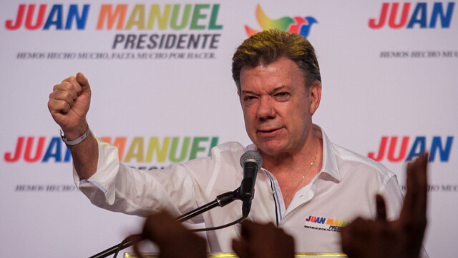 La campaña del expresidente Juan Manuel Santos está siendo investigada por la Fiscalía por los presuntos dineros de Odebrecht - crédito Mauricio Alvarado/Colprensa