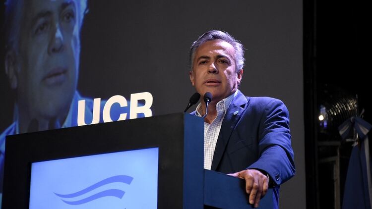 Alfredo Cornejo, titular de la UCR. Macri respeta sus ideas, a pesar de sis criticas al gobierno