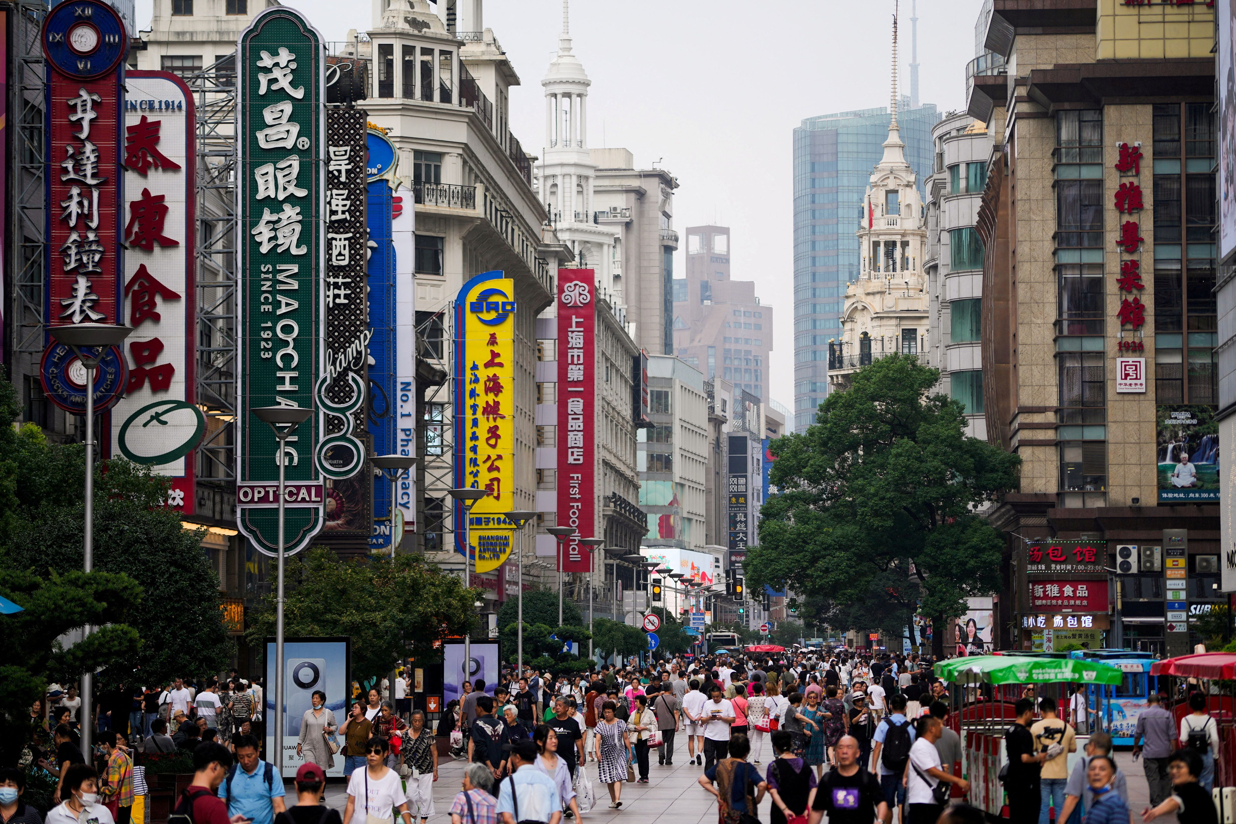 La población china se redujo en 2 millones de personas por segundo año consecutivo. (REUTERS/Aly Song)