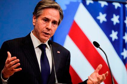 El secretario de Estado de Estados Unidos, Antony Blinken (EFE/Olivier Hoslet/Archivo)
