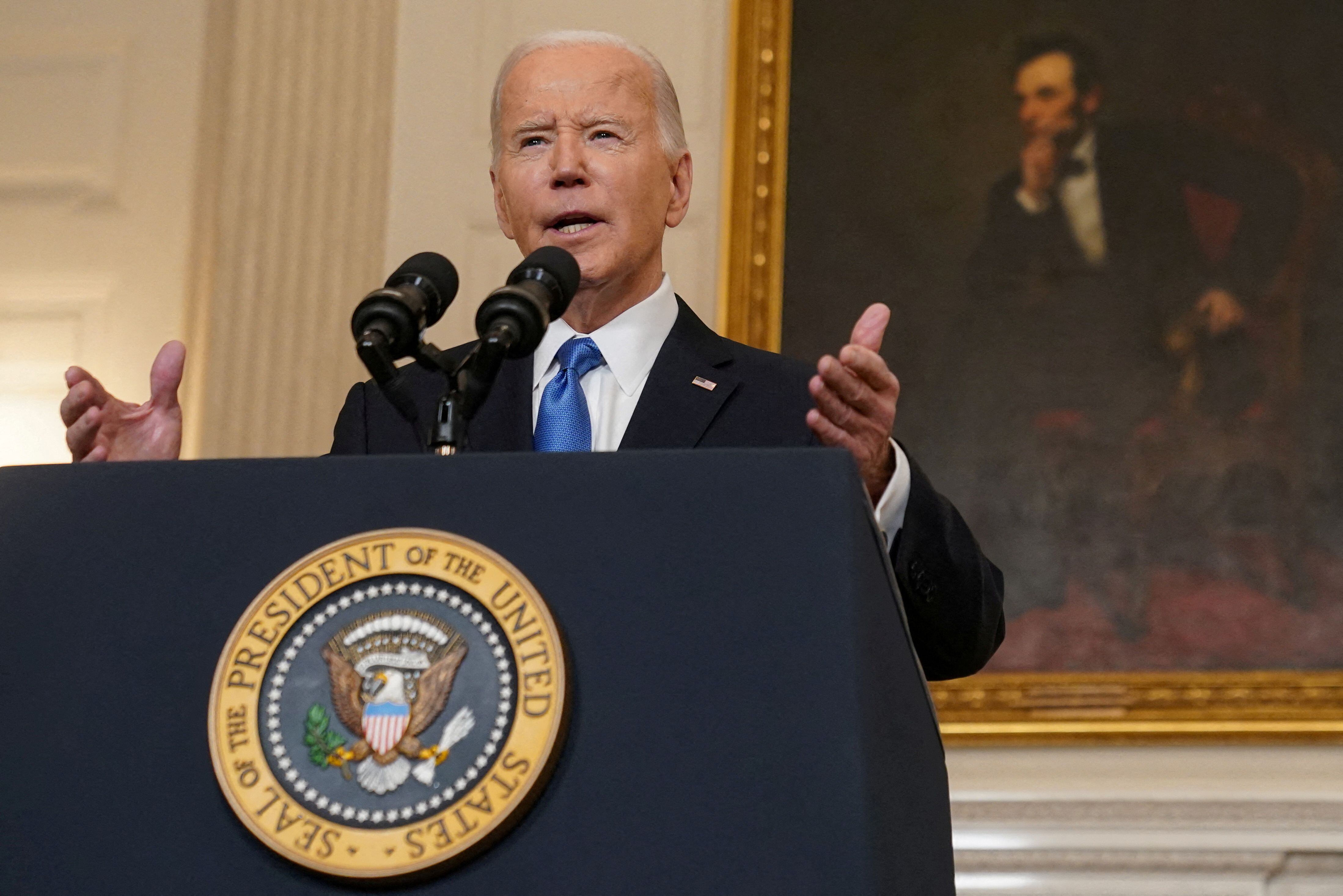 Joe Biden, presidente de Estados Unidos (REUTERS/Kevin Lamarque/Archivo)