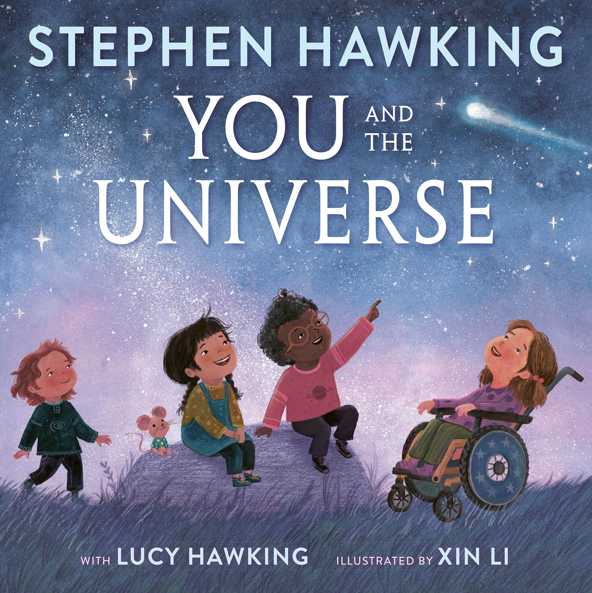 Portada inglesa de "Tú y el universo", de Stephen y Lucy Hawking, editado por Puffin. 