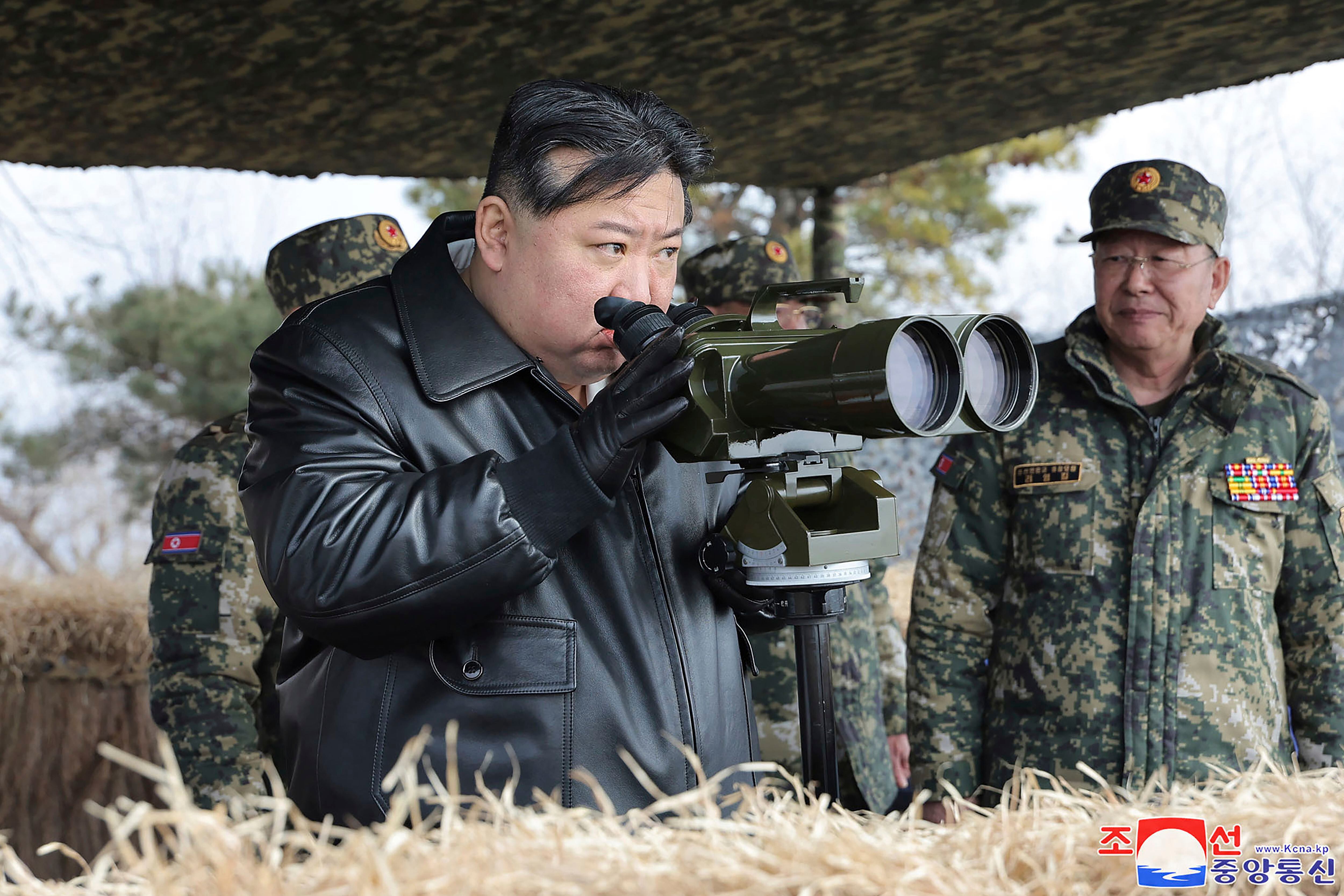 El líder de Corea del Norte, Kim Jong Un (Agencia Central de Noticias de Corea/Servicio de Noticias de Corea via AP, Archivo)